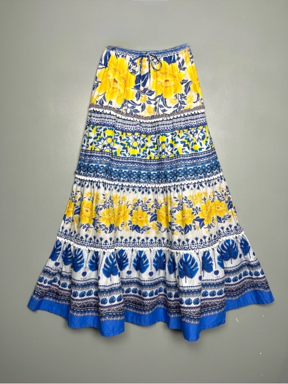 Farm Rio Zuli Floral- print Maxi Skirt - Picture 6 of 8